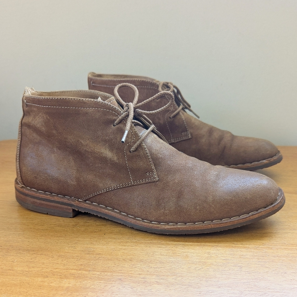 H.S Trask Congac Leather Chukka‎ Leather Boots